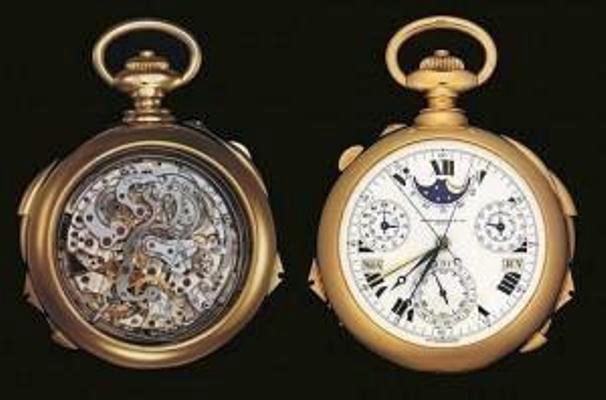 Золотые карманные часы Patek Philippie Super Complication